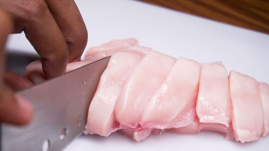 how to cut chicken breast