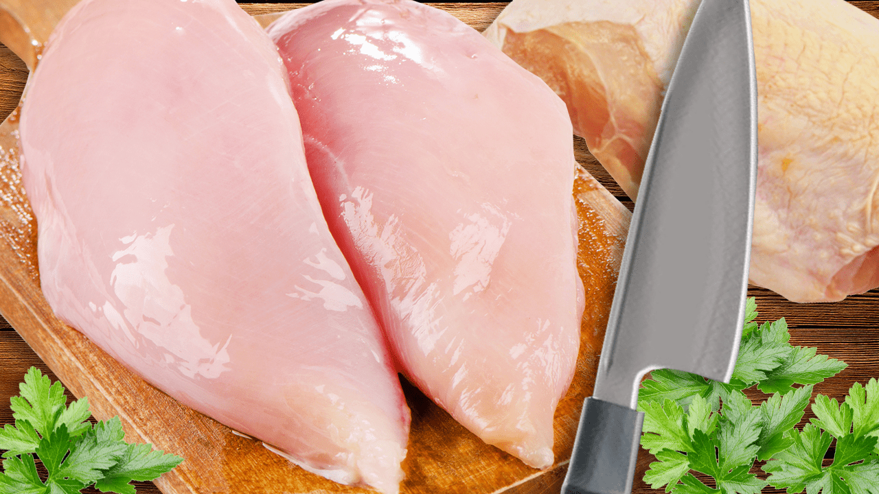 How To Cut Chicken Breast Quick & Easy Steps